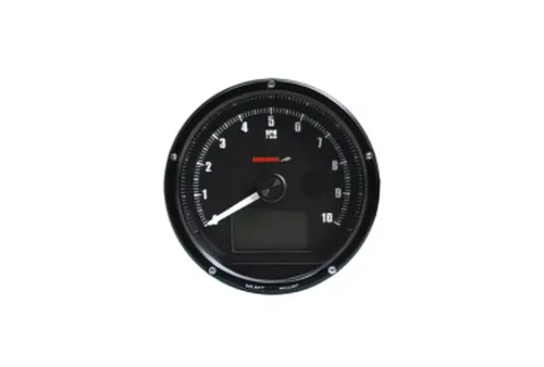 Tachometer / Snelheidsmeter Koso D75 Zwart Max. 360 KM/H / 10000 RPM Met  Schakellicht