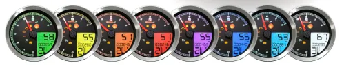 Snelheidsmeter Koso Chrome Harley Davidson HD / XL-883 / XL-1200 / Dyna/ SoftailNA 2011