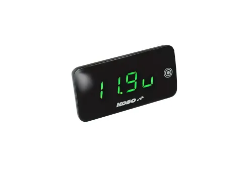 Voltmeter / Thermometer Slim NG Green