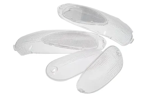 Indicatorlens Set STR8 (4) Gilera Stalker Transparant