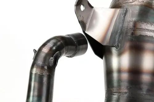 Uitlaat Voca Cross Carbone 80 - 90CC Hoge Montage Derbi Senda / DRD