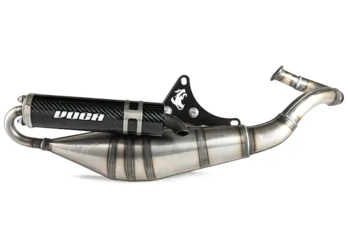 Voca Racing Uitlaat Sabotage V2 50/70 Piaggio NRG / Typhoon  Carbon Look Geluiddemper
