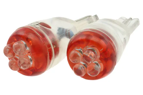 Parkeerlicht STR8 4-IN-1 Leds 12V / T8 Rood