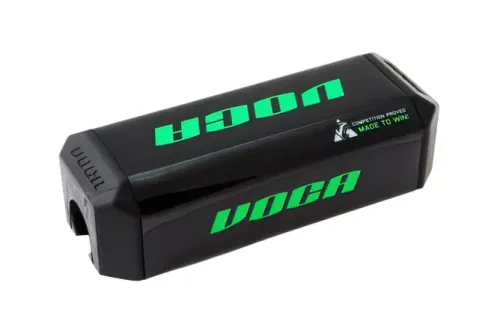 Stuurplaat Voca (Zonder Brace) d.28.6 Zwart / Groen