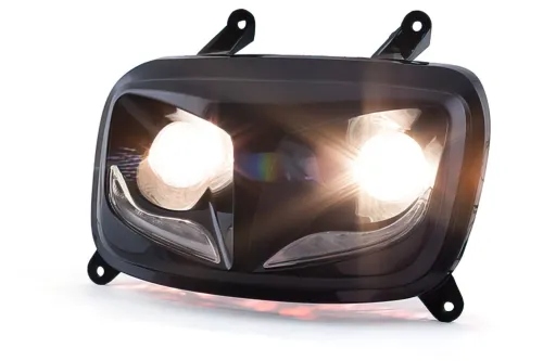 Koplampmasker Ooglight Yamaha BW'S / Booster NA 2004 Zwart