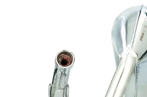 Uitlaat Voca Cross Verchroomd 50 / 70CC CE Zwart Sherco SM / SE 50CC