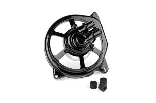 STR8 Waterpomp Deksel Extreme Cut Minarelli  LC Zwart