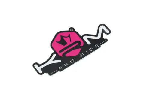 Sticker KRM Pro Ride Roze