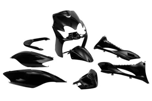 Kuipset 9 Stuks. Zwarte Yamaha Jog R