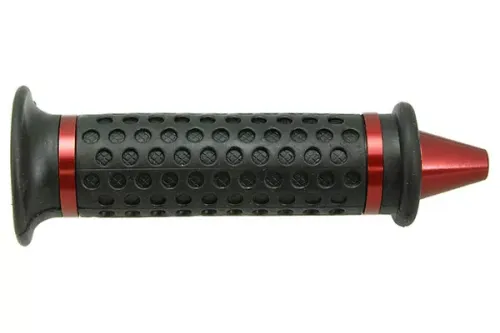 Grips STR8 Konik Kegelvormige Eindkappen Zwart / Rood