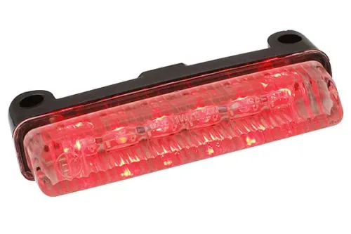 Achterlicht Led Universeel Transparant / Rode Leds CE-Markering