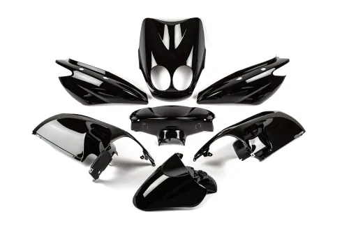 Kuip Kit 7 Stuks. Zwarte Yamaha Neos 2008 - 2011