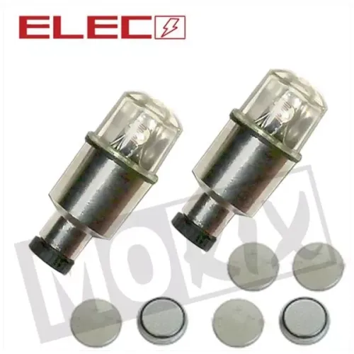 Ventieldopjes met verlichting