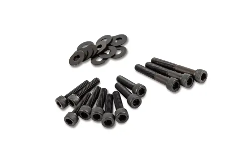 Schroefset Variatorkap Staal Zwart MBK Booster / Stunt / Yamaha BW'S / Slider