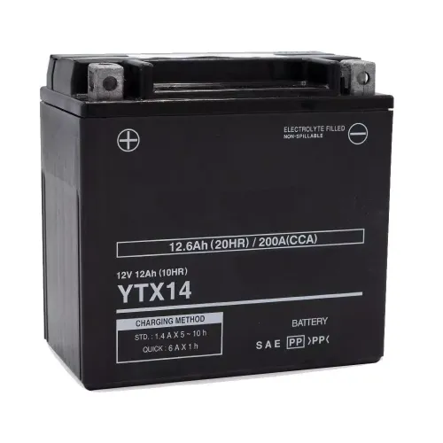 Accu Yamaha Raptor 660 (YTX14-BS)