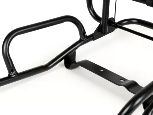 Achterdrager Neerklapbaar MOTO NOSTRA Vespa PK S, PK XL, PK XL2 Zwart