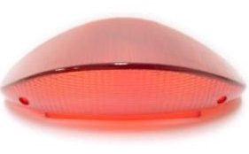 Achterlichtglas - Rood - Yamaha Aerox / Aprilia Rally / CPI