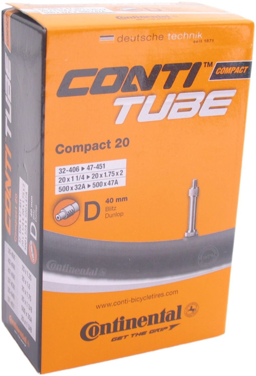 Binnenband Continental 20 Compact - 32-406 -> 47-451 - DV40mm Ventiel
