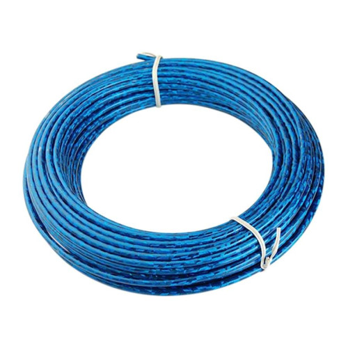 Universele buitenkabel Blauw / Flakes (per meter)