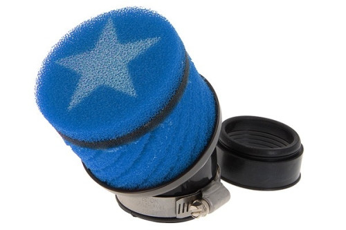 Luchtfilter - Stage 6 - Powerfilter - 48mm aansluiting - Blauw