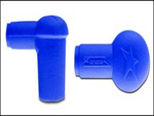 Bougiedop - Ariete Racing - blauw siliconen