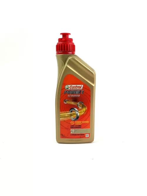 Olie Castrol 2 Takt Power 1 Scooter 2T (1 liter)