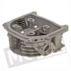 Cylinderkop Gy6 / China - korte kleppen (64 mm) + SLS