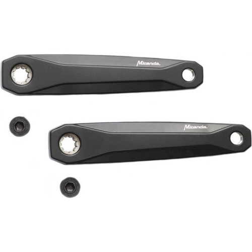 Crankset (links en Rechts) Miranda Lambda Met 170mm Crankarm Bosch3 Offset Zwart