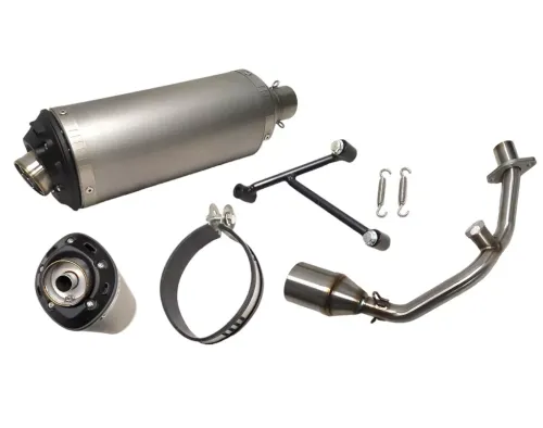 Power 1 EVO uitlaat Vespa Sprint / Piaggio Zip 4T Euro 4 (Aluminium Demper)