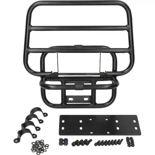 Voordrager opklapbaar universeel fatbike zwart Regia