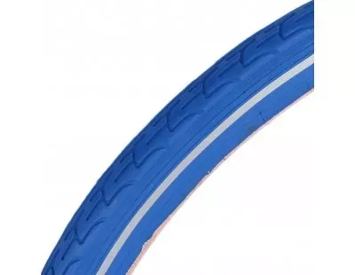 Gekleurde Fietsband Donker blauw