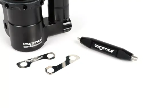 schokbreker voor  BGM pro sc/f16 competition, 240mm  vespa gts 125 300 ( 2013, 2017 ), gts super 300 hpe, supersport 300, supertech 300 hpe, gt 125 200, gtl 125 200, gtv 125  300   zwart