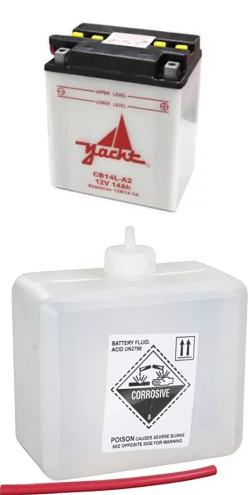 Accu CB 7L-B (YB 7L-B) +ACID PACK 137x77x132