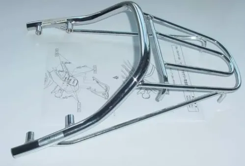 Achterdrager China Pico Chroom  