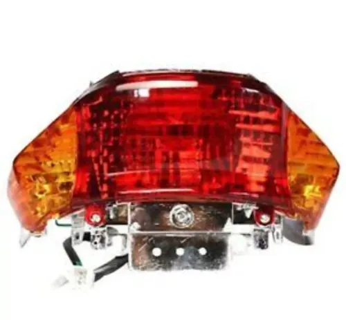 Achterlicht China Filly 4T Oranje Raw Versie zonder parkeerlicht ( 1 stekker )	 