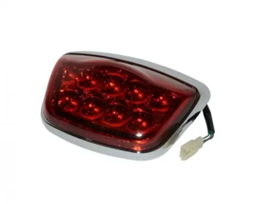 Achterlicht DJJD Cashmere Zwart Led CE Zwarte Rand DJJD Cashmere	   