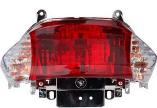 Achterlicht Peugeot V-Clic/4T Blank-Raw CE  1 X Bay15D 12V 21/5W 2 X BA15S 12V 10W Oranje