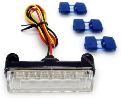 Achterlicht Uni Min Led CE + Raw Blank Elec