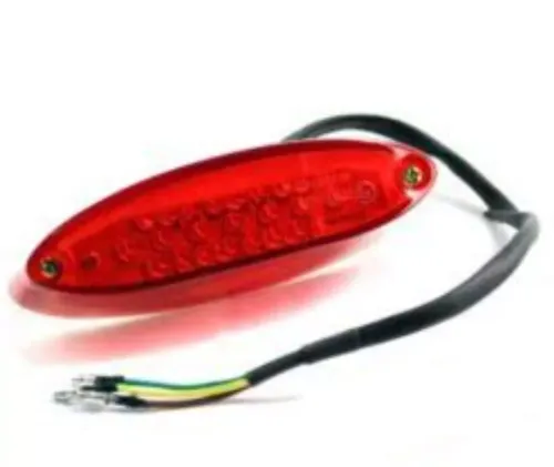Achterlicht Uni Ovaal Led (Rood) CE Elec