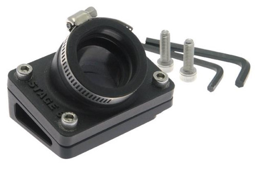 Inlaatset Piaggio Zwart - 28mm