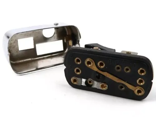 Kabelboomset Voor Ombouw (incl. Lichtschakelaar) BGM PRO Vespa AC Ombouw Naar Elektronische Ontsteking  Vespa Smallframe V50