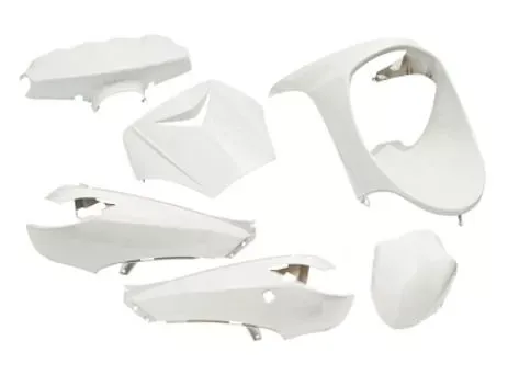 Kappenset Peugeot Vivacity - Wit metallic