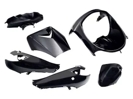 Kappenset Peugeot Vivacity - Zwart metallic