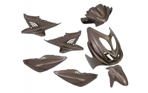 Aerox Kappenset - Audi bruin metallic