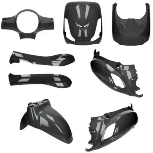 Kappenset Sym Fiddle 2 - Antraciet grijs