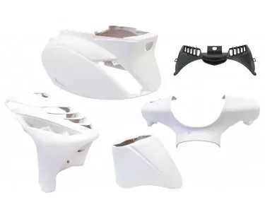 Kappenset Piaggio Zip-SP 5 delig mat wit