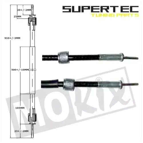 Km Tellerkabel China - Model 3 - o.a. Pico