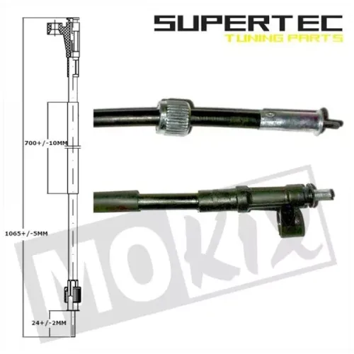 Km Tellerkabel China - Model 5 - o.a. Grand Retro