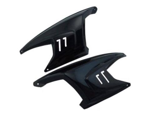 Knipperlicht spoilers Voor - Gilera Runner - Zwart