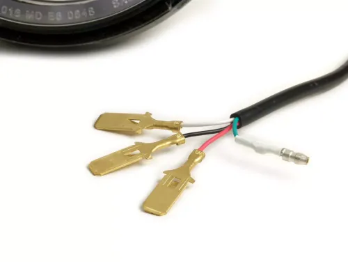 Koplamp Verchroomde Reflector MOTO NOSTRA LED HighPower 143mm (5 3/4") 12V DC Met E9 Keurmerk